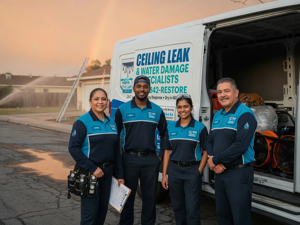Ceiling Leak Cleanup company in Pittstown, NJ